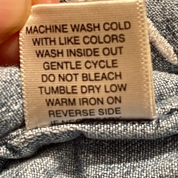 Christopher and Banks Jean Jacket Embroidered Snow Days Womens L 400:S1414 - Picture 13 of 16